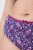 Ulla Popken 852935 Gebloemde slips 5-pack Koningsblauw - Slips - 