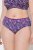 Ulla Popken 852935 Gebloemde slips 5-pack Koningsblauw - Slips - 