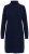Ulla Popken 853504 Gebreide jurk met col Donkerblauw - Kleedjes - Jurken in alle maten