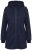Ulla Popken 853577 Fleecejack Donkerblauw - Jassen - Damesjassen in grote maten