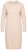 Ulla Popken 853669 Gebreide jurk met lange mouwen en capuchon Beige - Midi jurken - Midi jurken in grote maten