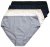 Ulla Popken 853698 Slips met kant 5-pack Zwart - Slips - 