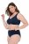 Ulla Popken 853698 Slips met kant 5-pack Zwart - Slips - 