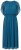 Ulla Popken 854031 Mouwloze maxi-jurk Petrol - Maxi jurken - Maxi jurken in grote maten