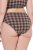 Ulla Popken 854114 Geruite slips 5-pack Taupe - Slips - 