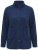 Ulla Popken 854200 Fleecejack Donkerblauw - Jassen - Damesjassen in grote maten