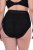 Ulla Popken 854551 Boxershorts met dierenprint Zwart - Slips - 