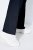 Ulla Popken 854910 Warme stretchbroek met elastische taille Donkerblauw - Stoffen broeken - Wijde stoffen broeken voor dames