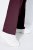 Ulla Popken 854910 Warme stretchbroek met elastische taille Aubergine - Stoffen broeken - Wijde stoffen broeken voor dames