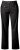 Ulla Popken 854987 Warme stretchbroek met comfortband Zwart - Stoffen broeken - Wijde stoffen broeken voor dames
