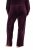 Ulla Popken 856119 Loungebroek Pruim - Pyjama's en Loungewear - 