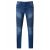 D555 Abrams Biker Style Jeans - Jeans & broeken - Jeans & Broeken Grote Maten Heren