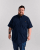 Motley Denim Zagreb Overhemd met korte mouw Marineblauw - Overhemden - Overhemden Grote Maten Heren