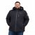 D555 Fretwell Padded Softshell Jacket with Detachable Hood Black - Jassen - Grote Maten Herenjassen