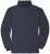 Adamo Fabio Comfort fit Turtleneck Long sleeve T-shirt Charcoal - T-shirts - Grote Maten T-shirts Heren