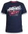 D555 Finn T-shirt Navy - T-shirts - Grote Maten T-shirts Heren