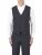 Skopes Darwin Waistcoat Black stripe - Pakken - Grote Maten Kostuum Heren