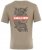 Loyalty & Faith Helix T-shirt Khaki - T-shirts - Grote Maten T-shirts Heren