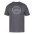 North Latitude T-Shirt Grijs/Charcoal - T-shirts - Grote Maten T-shirts Heren