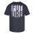 North Latitude T-Shirt With Back Print Zwart - TALL T-shirts - TALL T-Shirts Heren