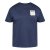 North Latitude T-Shirt With Print Navyblauw - TALL T-shirts - TALL T-Shirts Heren