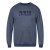 North Latitude Crewneck Logo Sweat Navyblauw - Sweaters & hoodies - Sweaters & Hoodies Grote Maten Heren