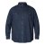 North Latitude Denim Shirt LS Blauw - Overhemden - Overhemden Grote Maten Heren