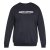 North Latitude Crewneck Sweatshirt Zwart - TALL sweatshirts - TALL sweatshirts en hoodies
