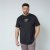 North Latitude T-Shirt With Print Zwart - T-shirts - Grote Maten T-shirts Heren