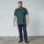 North Latitude Superflex Polo Groen/Kaki - TALL polo's - TALL poloshirts met extra lengte