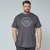North Latitude T-Shirt Grijs/Charcoal - T-shirts - Grote Maten T-shirts Heren