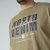North Latitude T-Shirt Slub With Print Bruin/Beige - T-shirts - Grote Maten T-shirts Heren