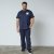 North Latitude T-Shirt With Print Navyblauw - TALL T-shirts - TALL T-Shirts Heren