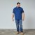 North Latitude Superflex Polo Blauw - TALL polo's - TALL poloshirts met extra lengte