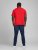 Jack & Jones Elogo T-Shirt True Red - T-shirts - Grote Maten T-shirts Heren