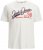Jack & Jones Elogo T-Shirt White - T-shirts - Grote Maten T-shirts Heren