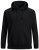 Jack & Jones Basic Hoodie Black - Sweaters & hoodies - Sweaters & Hoodies Grote Maten Heren