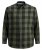 Jack & Jones Gingham L/S Shirt Dusty Olive - Overhemden - Overhemden Grote Maten Heren