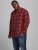 Jack & Jones Gingham Shirt L/S Brick Red - Overhemden - Overhemden Grote Maten Heren