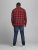 Jack & Jones Gingham Shirt L/S Brick Red - Overhemden - Overhemden Grote Maten Heren