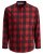 Jack & Jones Gingham Shirt L/S Brick Red - Overhemden - Overhemden Grote Maten Heren