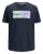 Jack & Jones Joshua T-shirt Navy - T-shirts - Grote Maten T-shirts Heren