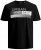 Jack & Jones Booster T-shirt Black - T-shirts - Grote Maten T-shirts Heren