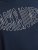 Jack & Jones Preston Crew Neck T-Shirt Navy - T-shirts - Grote Maten T-shirts Heren