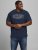 Jack & Jones Preston Crew Neck T-Shirt Navy - T-shirts - Grote Maten T-shirts Heren