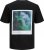 Jack & Jones JCOEDITION BERLIN T-Shirt Black - T-shirts - Grote Maten T-shirts Heren