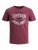 Jack & Jones JJELOGO TEE Hawthorn Rose - T-shirts - Grote Maten T-shirts Heren
