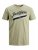 Jack & Jones JJELOGO TEE Light Green - T-shirts - Grote Maten T-shirts Heren