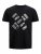 Jack & Jones JCOSTREET TEE Black - T-shirts - Grote Maten T-shirts Heren