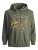 Jack & Jones JPRBLUBOOSTER SWEAT Hoodie Khaki - Sweaters & hoodies - Sweaters & Hoodies Grote Maten Heren
